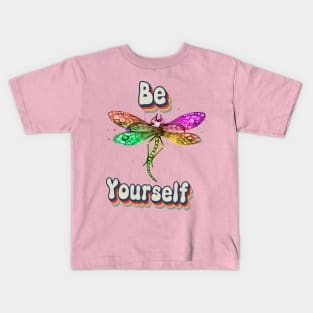 Be yourself funny quote Kids T-Shirt